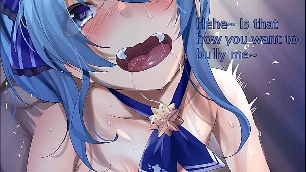 Сосет большой член в порно мультике